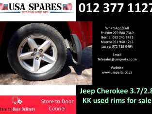 Jeep Cherokee 2.8/3.7 KK 2008-13 used rims for sale