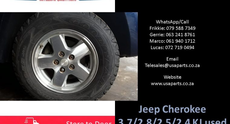 Jeep Cherokee 2.4/2.5/2.8/3.7 KJ 2002-07 used rims for sale
