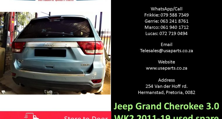 Jeep Grand Cherokee 3.0 WK2 2011-19 used spare parts for sale