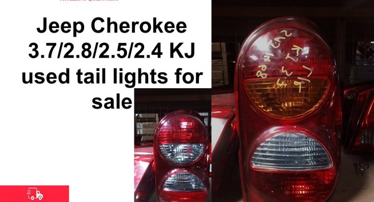 Jeep Cherokee 3.7/2.8/2.5/2.4 KJ 2002-07 used tail lights