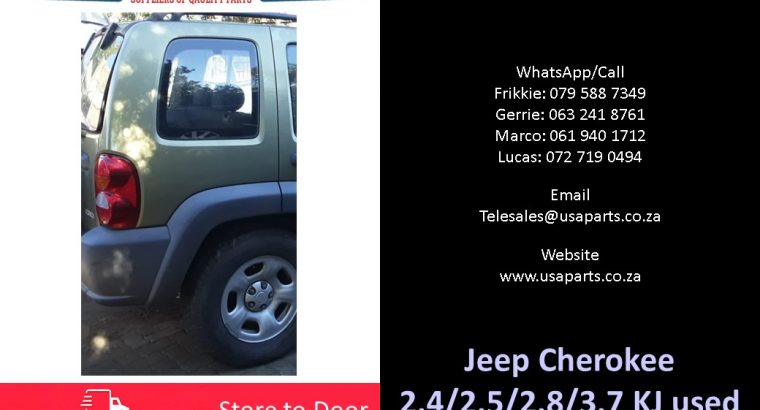 Jeep Cherokee 3.7/2.8/2.5/2.4 KJ 2002-07 used quarter sections