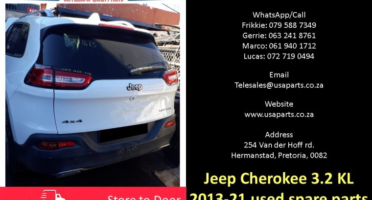 Jeep Cherokee 3.2 KL 2011-19 used spare parts for sale