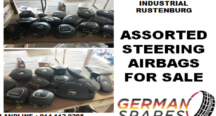 Assorted Steering airbags for sale