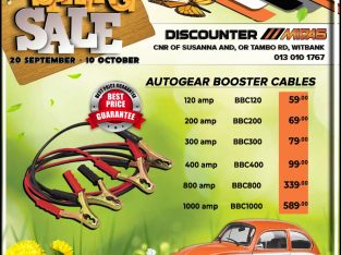 Get AutoGear Booster Cables at these LOW prices!