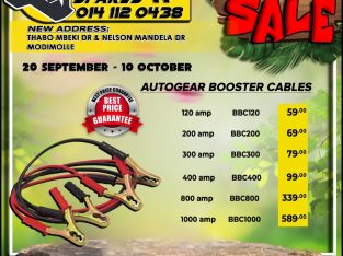 Get AutoGear Booster Cables at these LOW prices!