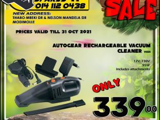 Autogear Rechargeable Vacuum Cleaner