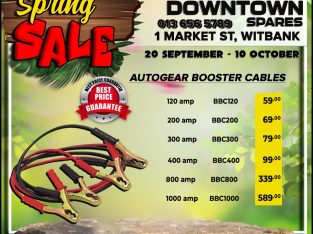 Get AutoGear Booster Cables at these LOW prices!