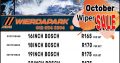 October Wiper SALE now on at Wierdapark Midas!