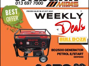 BullDoza Generator Petrol E/Start