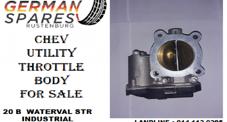Chev Utility throttle body for sale