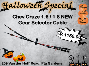 Chev Cruze 1.6/1.8 NEW Gear Selector Cable