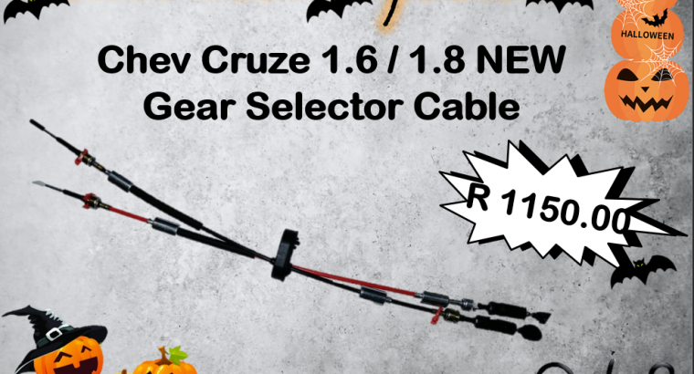 Chev Cruze 1.6/1.8 NEW Gear Selector Cable