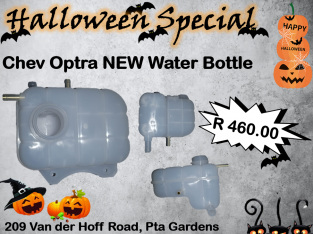 Chev Optra NEW Water Bottle Halloween Special