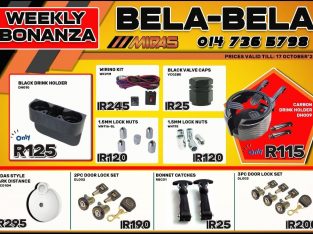 Weekly Bonanza now on at Midas Bela Bela!
