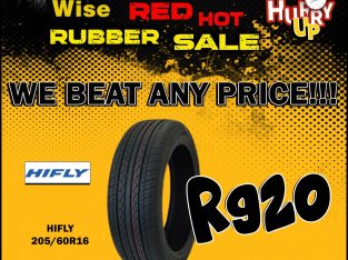 Hifly 205/60R16 tyre at Wheelwisewitbank!