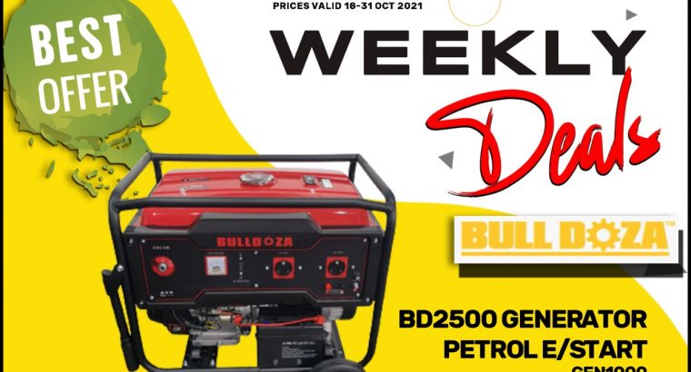 BullDoza Generator Petrol E/Start