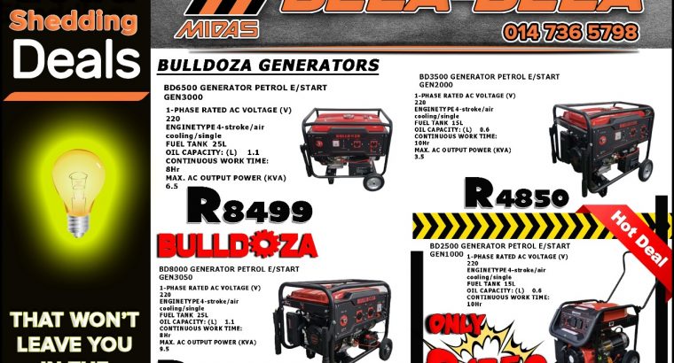 Save BIG with our Loadshedding Deals at Midas Bela Bela!
