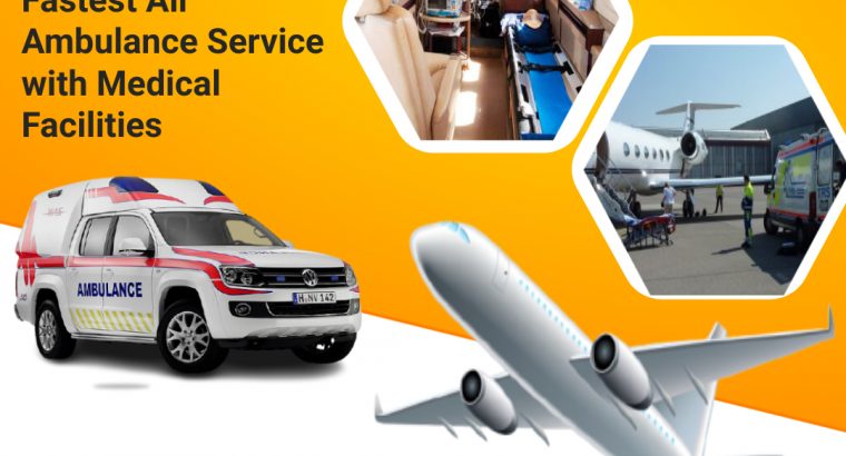 Hire India’s Economical Fare Air Ambulance Service in Chennai