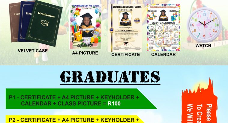 Pre-school Graduation Packages