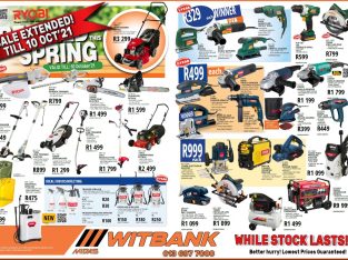 Rebuild this Spring with Ryobi at Midas Witbank!
