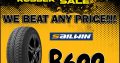 Red Hot Rubber Sale at Wheel Wise Witbank!