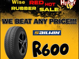 Red Hot Rubber Sale at Wheel Wise Witbank!