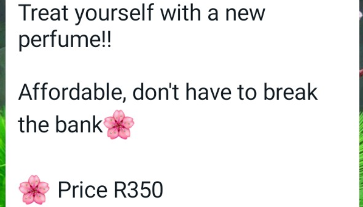 Selling Perfumes
