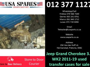 Jeep Grand Cherokee 3.6 WK2 2011-19 used transfer cases for sale