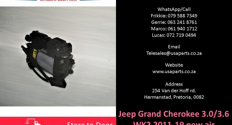 Jeep Grand Cherokee 3.0/3.6 WK2 2011-19 new air suspension pumps
