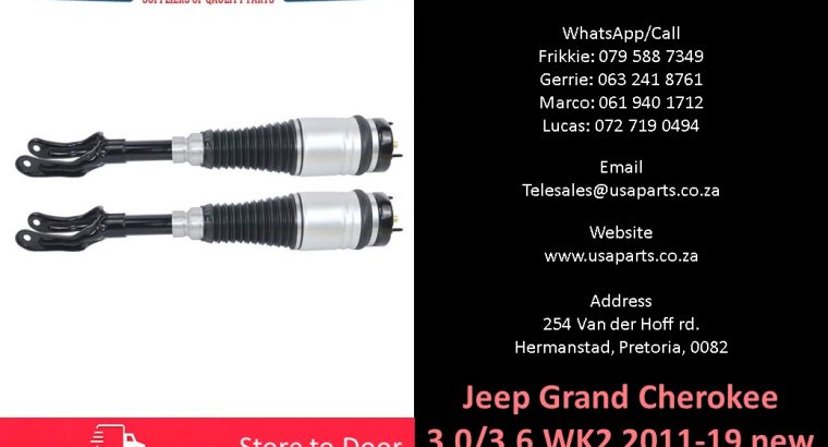 Jeep Grand Cherokee 3.0/3.6 WK2 2011-19 new air shocks for sale