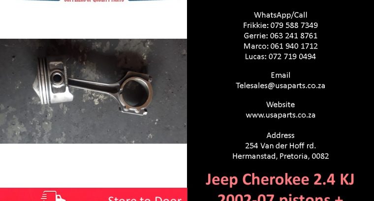 Jeep Cherokee 2.4 KJ 2002-07 used pistons+conrods for sale