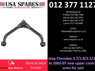 Jeep Cherokee 3.7/2.8/2.5/2.4 KJ 2002-07 new upper control arms