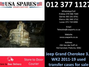 Jeep Grand Cherokee 3.0 WK2 2011-19 used transfer cases for sale