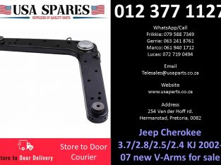 Jeep Cherokee 3.7/2.8/2.5/2.4 KJ 2002-07 new v-arms for sale