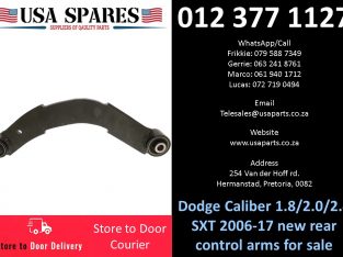Dodge Caliber 1.8/2.0/2.4 SXT 2006-13 new rear control arms