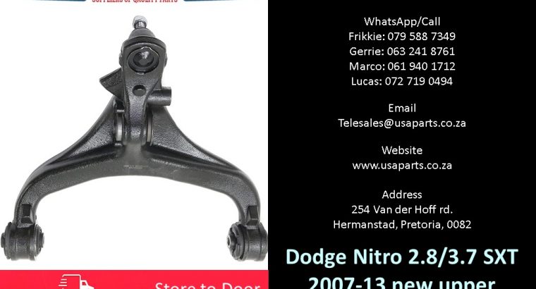 Dodge Nitro 2.8/3.7 SXT 2006-13 new upper control arms for sale
