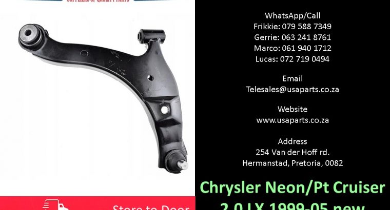 Chrysler Neon/Pt Cruiser 2.0 LX 1999-05 new control arms for sale