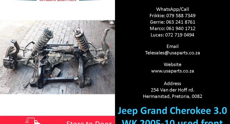 Jeep Grand Cherokee 3.0 WK 2005-10 used front suspension parts