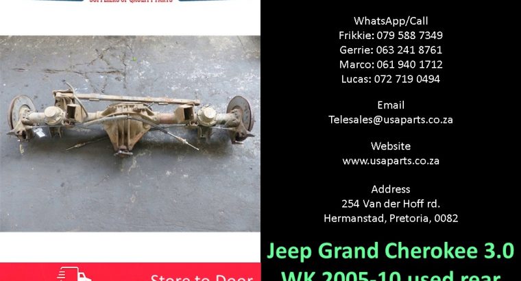 Jeep Grand Cherokee 3.0 WK 2005-10 used rear suspension parts