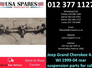 Jeep Grand Cherokee 4.7 WJ 1999-04 used rear suspension parts