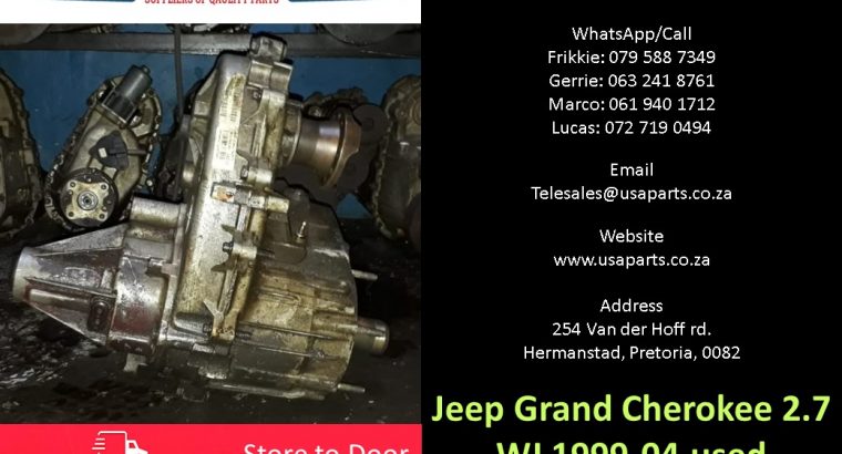 Jeep Grand Cherokee 2.7 WJ 1999-04 used transfer cases for sale