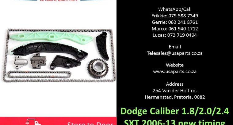 Dodge Caliber 1.8/2.0/2.4 SXT 2006-13 new timing chain kit