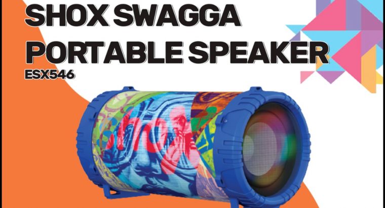 SHOX SWAGGA Portable Speaker at Midas Wierdapark!!!