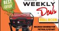 BullDoza Generator Petrol E/Start at Midas Wierdapark!