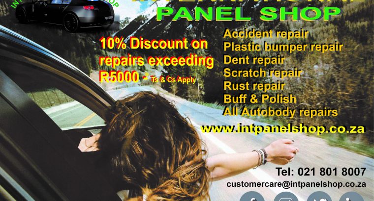 Autobody repairs for your vehicle