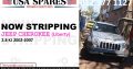 Jeep Cherokee 2.8 KJ 2002-07 stripping for used parts