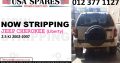 Jeep Cherokee 2.5 KJ 2002-07 stripping for used parts