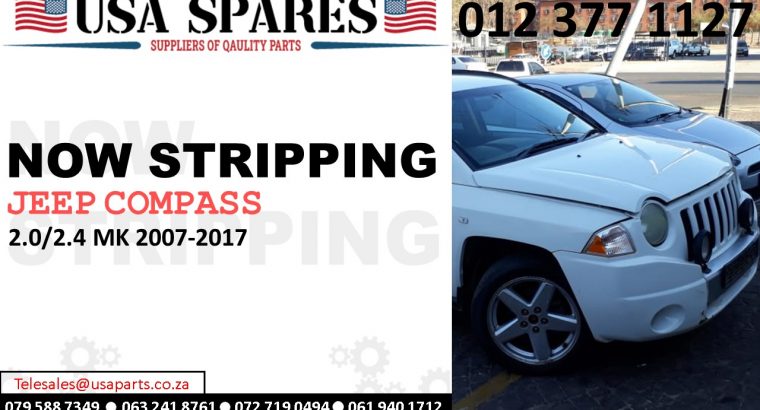 Jeep Compass 2.0/2.4 MK 2007-17 stripping for used parts