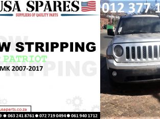 Jeep Patriot 2.0/2.4 MK 2007-17 stripping for used parts