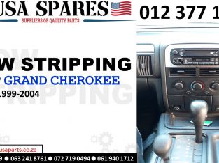 Jeep Grand Cherokee 4.7 WJ 1999-04 stripping for used spares